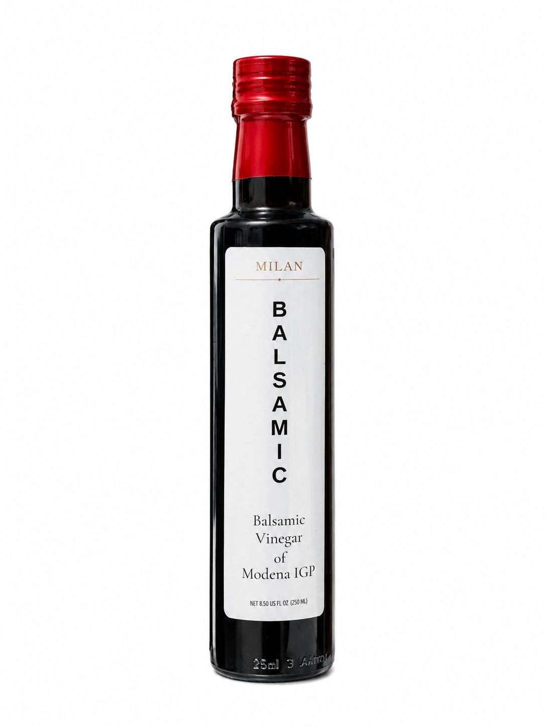 Milan Balsamic Vinegar of Modena IGP bottle, 250ml, made in Italy