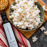 Milan Black Truffle Oil with freshly popped popcorn