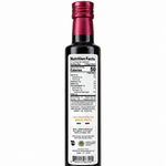 Back label of Milan Balsamic Vinegar of Modena IGP showing Nutrition Facts, ingredients, acidity and density.