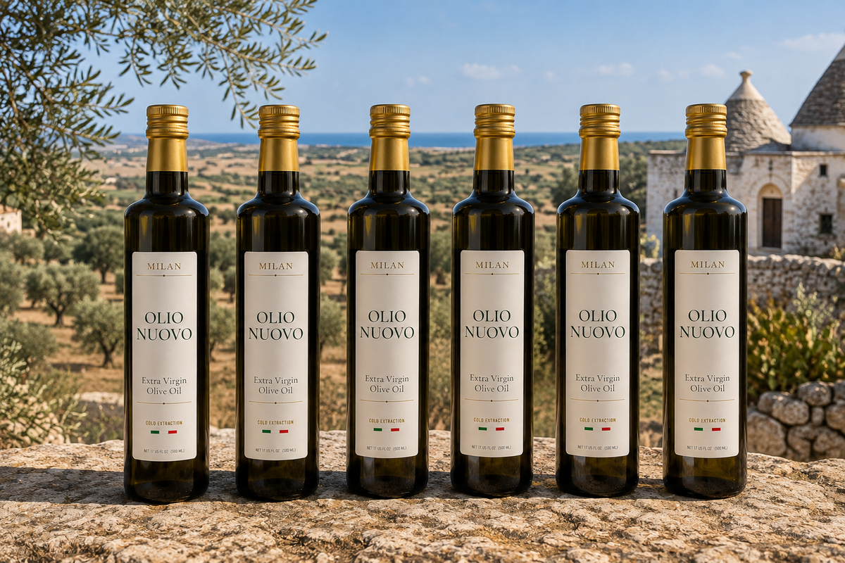 Olio Nuovo 2026 box of 6 bottles